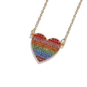 Heart Link Chain Necklace