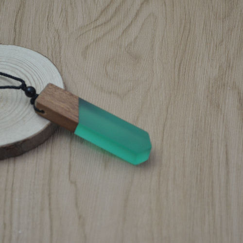 Enchanted Resin & Wood Necklace