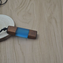 Load image into Gallery viewer, Enchanted Resin &amp; Wood Necklace