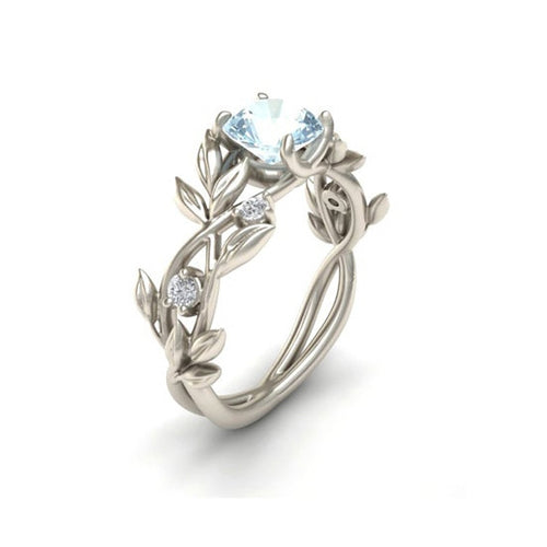 Vine Leaf Design Ring