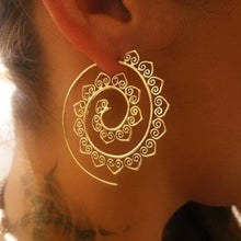 Load image into Gallery viewer, Earrings Swirl Hoop Earring For Women