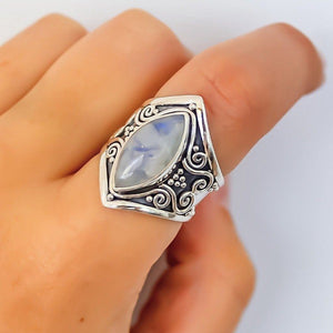 Vintage Sacred Moonstone Ring