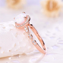Load image into Gallery viewer, Luxury Rose Gold Shining Ring