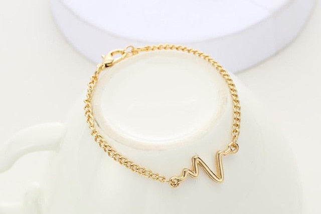 Heartbeat EKG Bracelet – Code Blue Jewelry