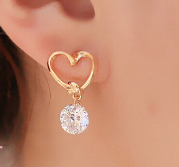 Rhinestone Crystal  Earrings