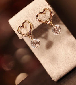 Rhinestone Crystal  Earrings