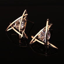 Load image into Gallery viewer, Diamond Illusion Crystal Stud Earrings