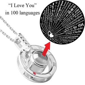 Romantic 100 Languges Of Love Necklace