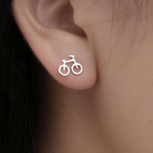 Load image into Gallery viewer, Bicycle Earrings