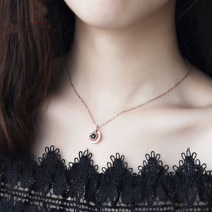 Romantic 100 Languges Of Love Necklace