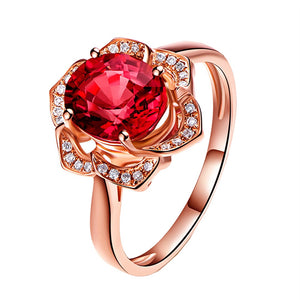 Rose Godess Crystal Ring