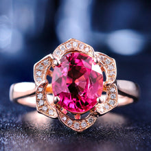 Load image into Gallery viewer, Rose Godess Crystal Ring