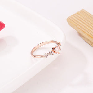 The New Flash Rose Gold Ring