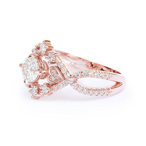 Queen Of Hearts Crystal Ring