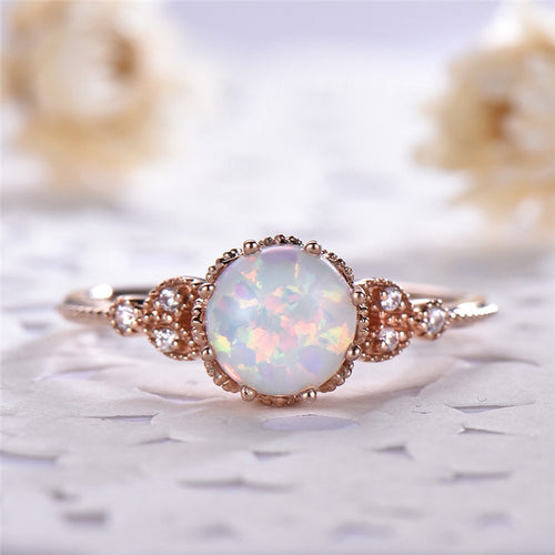 June Birthstone Moonstone Ring