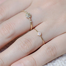 Load image into Gallery viewer, Simple Cubic Zircon Ring