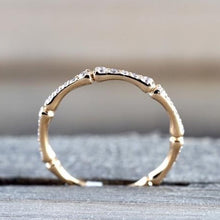 Load image into Gallery viewer, Simple Micro Paved Chic Ring