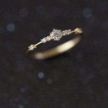 Load image into Gallery viewer, Cute Dainty Thin Crystal Ring