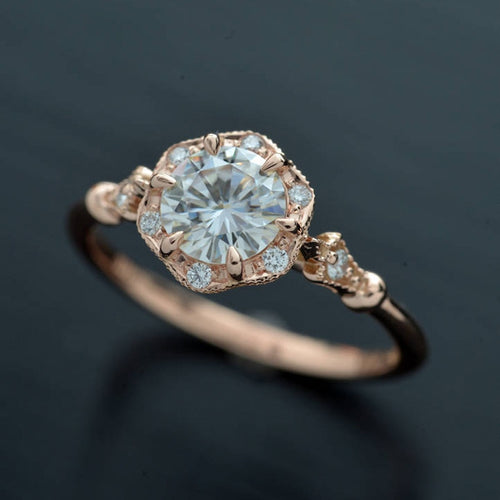 Engagement Snowflake Ring