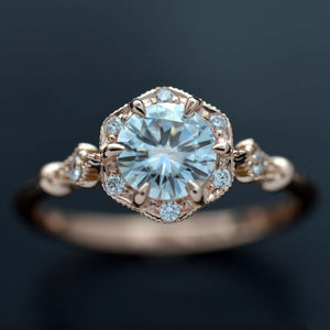 Engagement Snowflake Ring