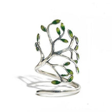 Load image into Gallery viewer, Tree Wrap Silver Ring